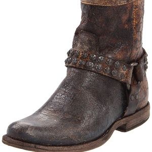 Frye Women’s Phillip Studded Harness Short Boot
